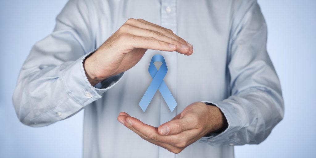 cancer de prostata listo azul